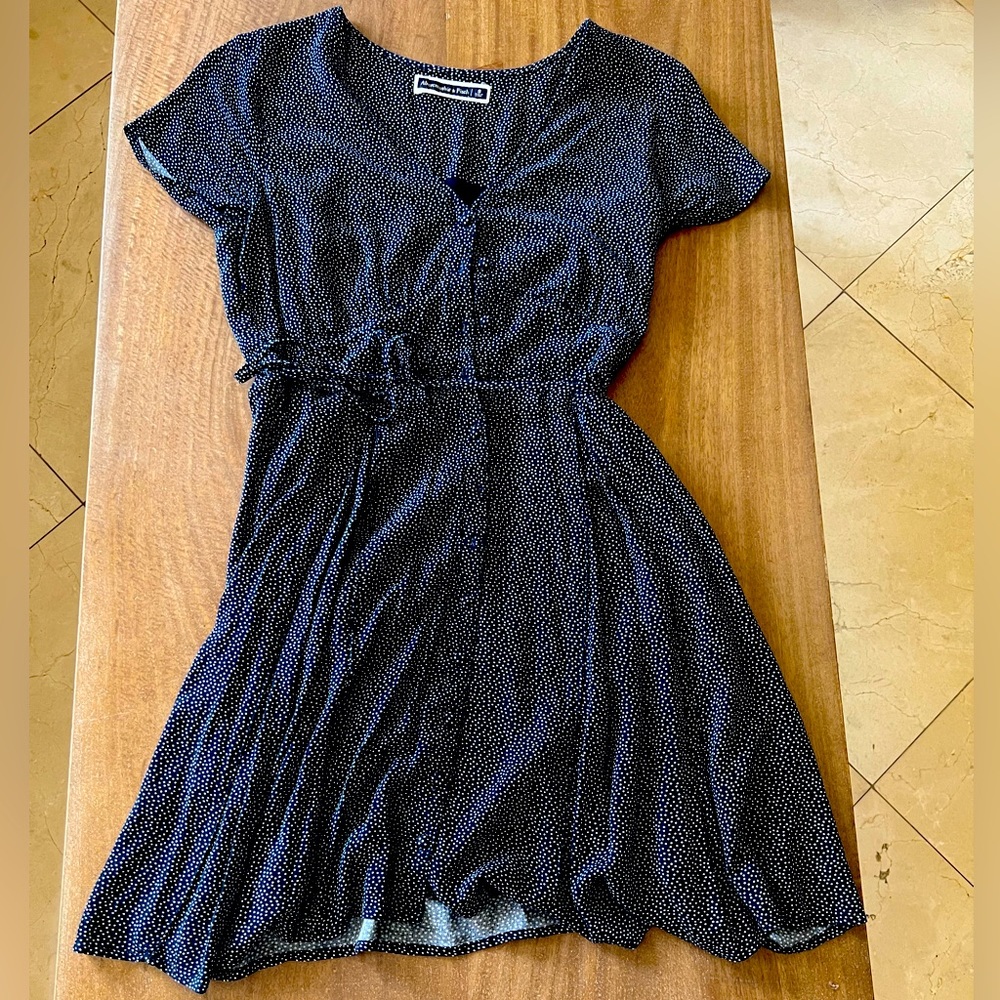 Abercrombie and Fitch Polkadot Button Down Dress